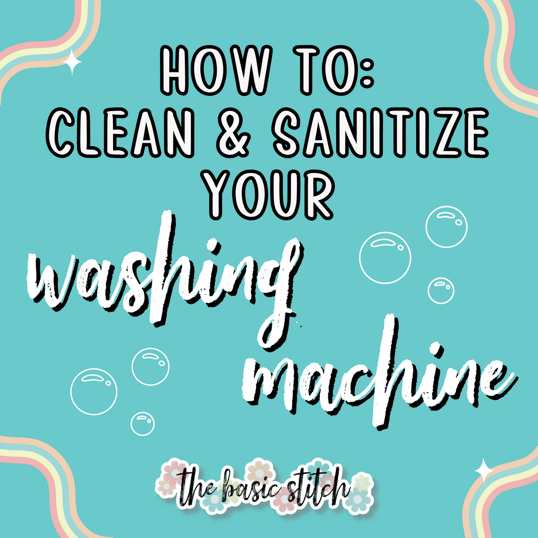 How to Clean & Sanitize Your Washing Machine Using Cloth Diapers