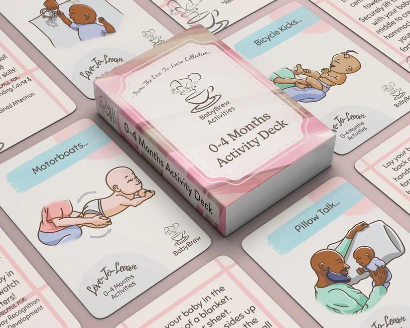 Baby & Toddler Development Decks. 0 To 4 Months.