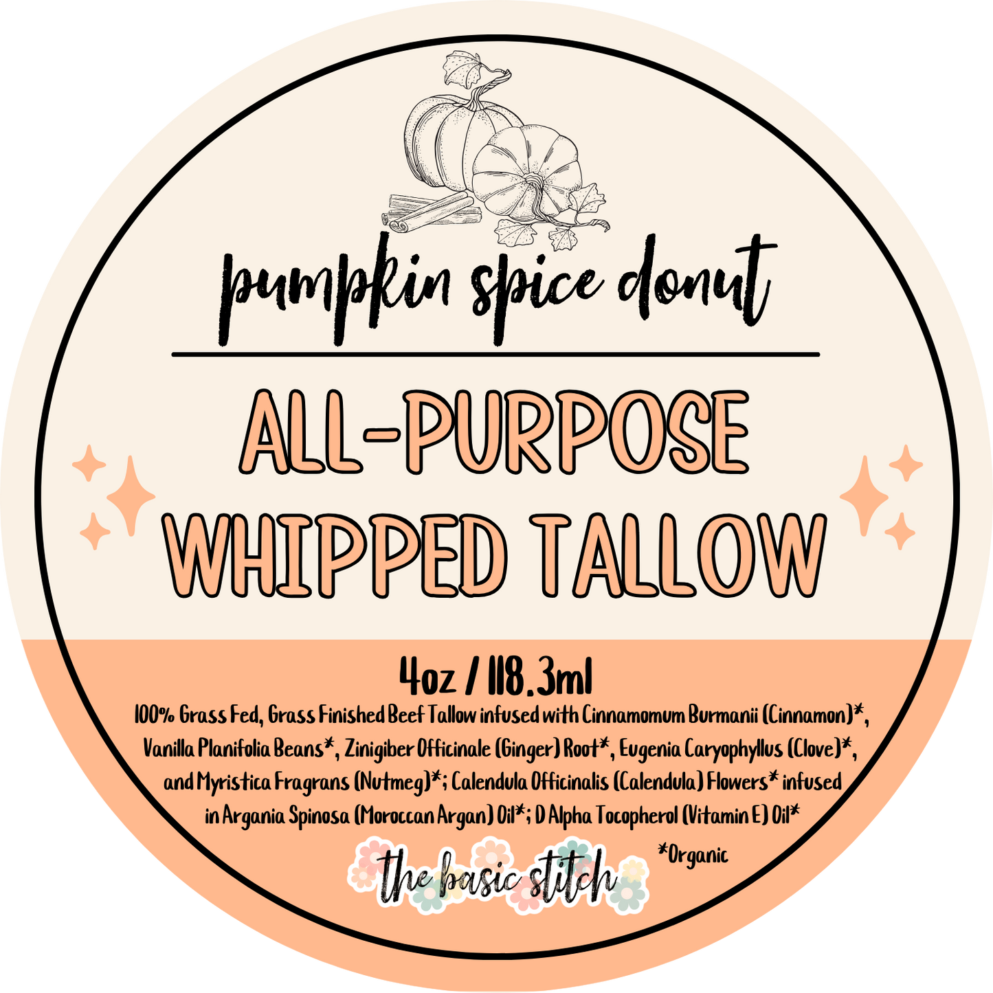 Holiday All-Purpose Whipped Tallow Balm