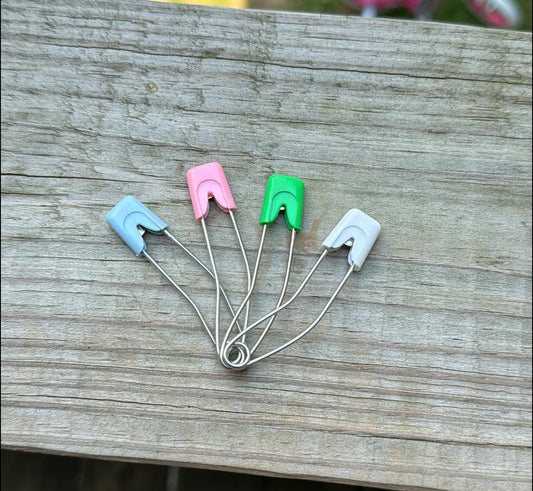 Double-Locking Safety Pins