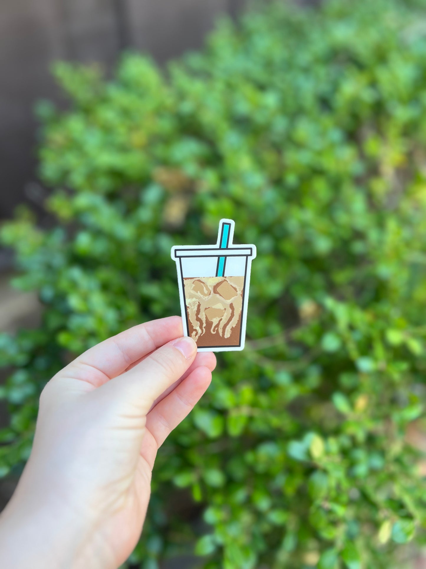 Iced Coffee Sticker