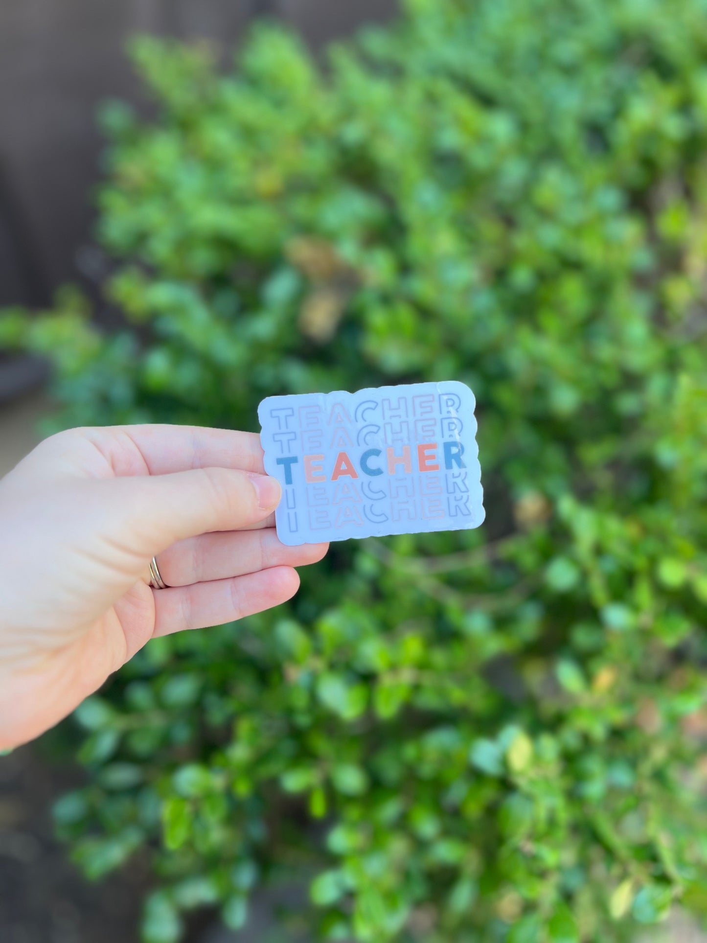 Teacher Sticker