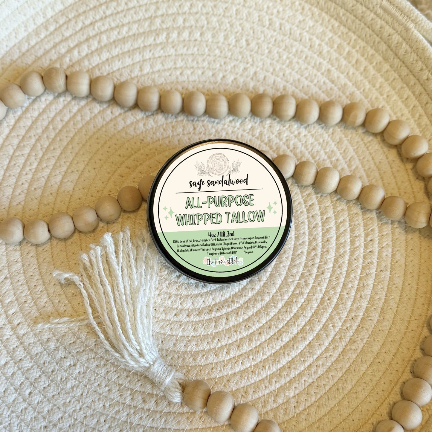 Holiday All-Purpose Whipped Tallow Balm