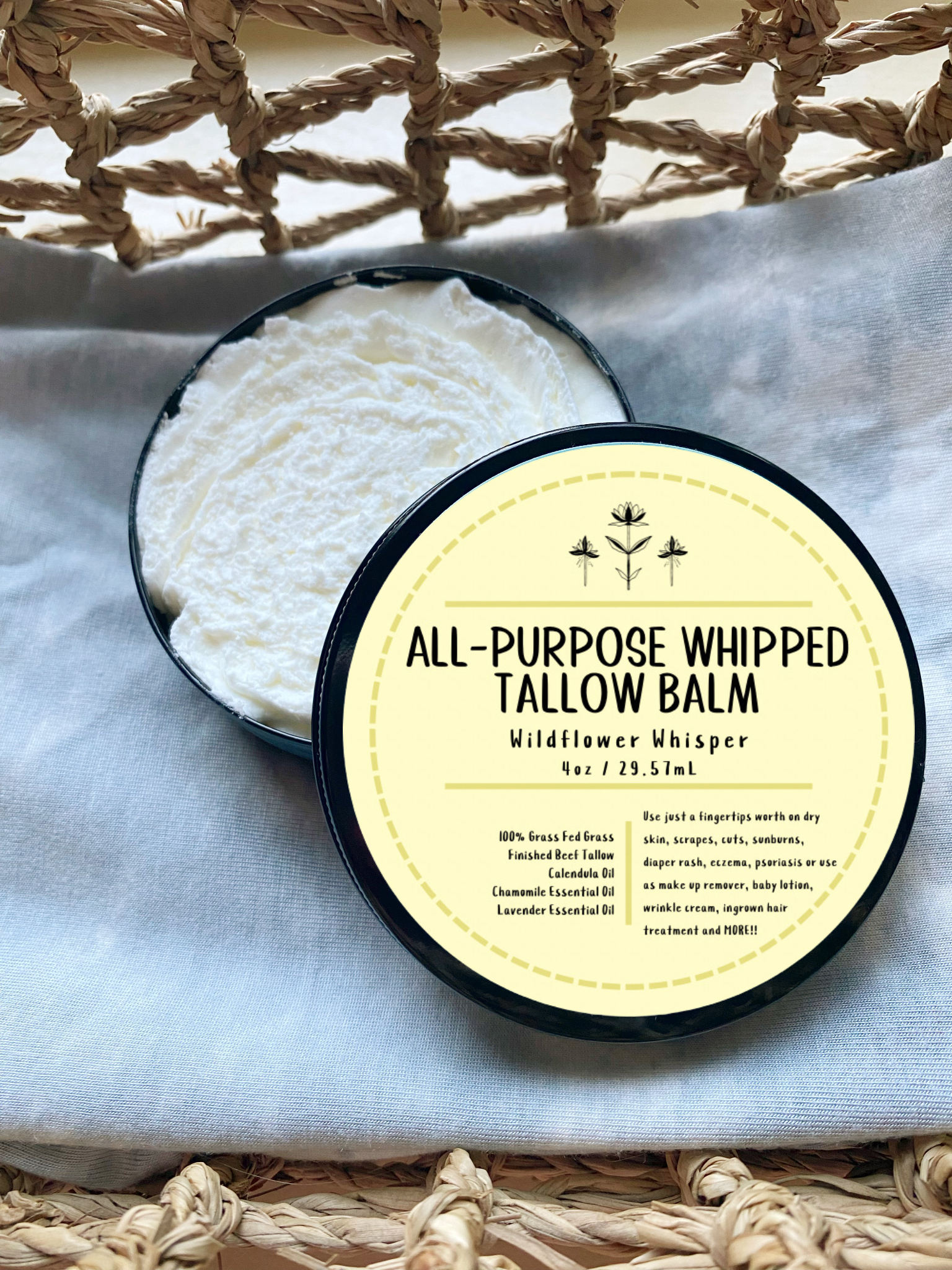 Whipped Tallow Balm | New Formulation