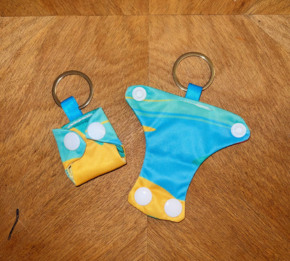 Cloth Diaper Keychain